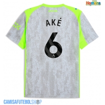 Camisa de time de futebol Manchester City Nathan Ake #6 Replicas 3º Equipamento 2025-26 Manga Curta